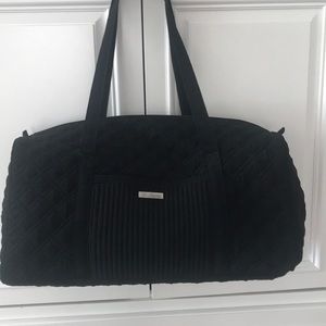 Vera Bradley weekender duffel bag- Black